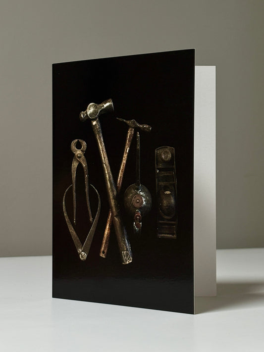 Mimosa Studios Card: Vintage Tools #1