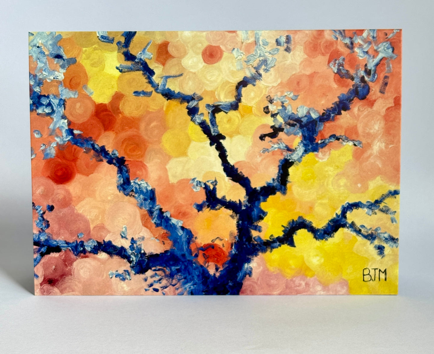 Art Card: Sunset Blossoms #4