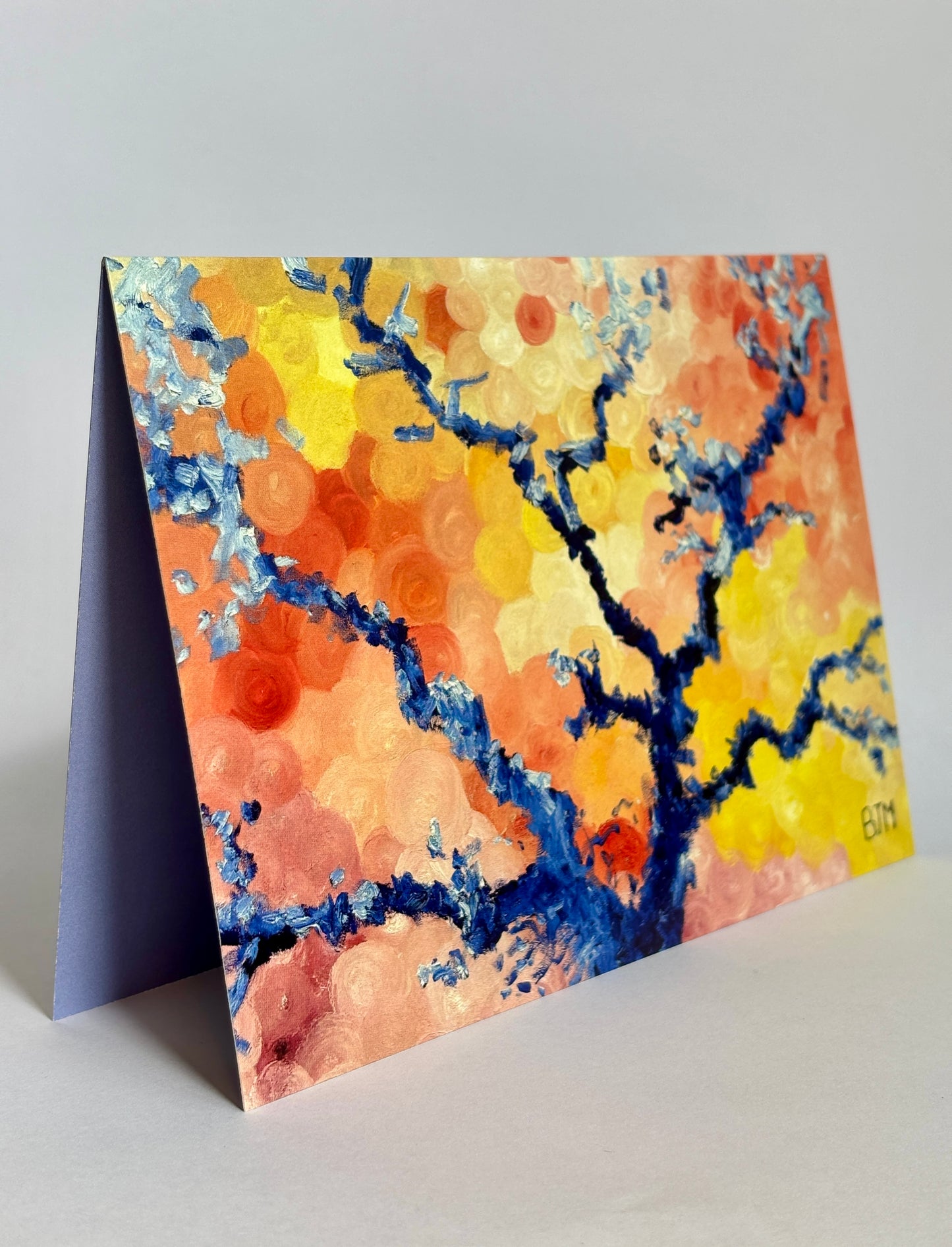 Art Card: Sunset Blossoms #4