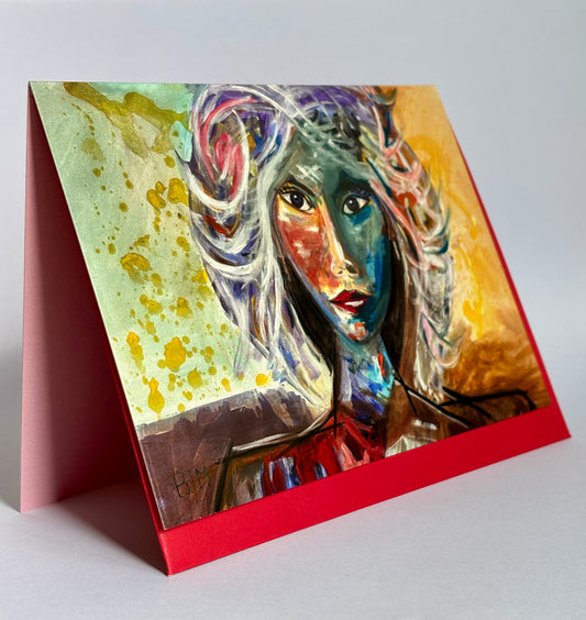 Art Card: Disco Woman #1