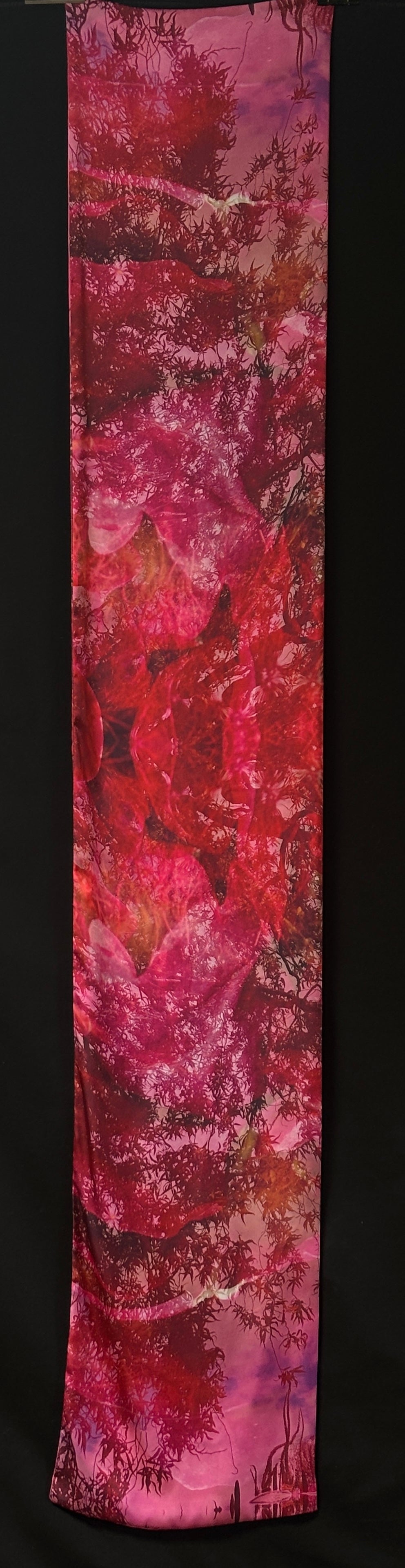 Satin Scarf: Rose a Parfum