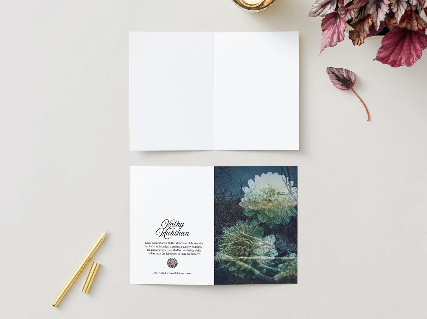 Art Card: On the Edge of the Lake #4