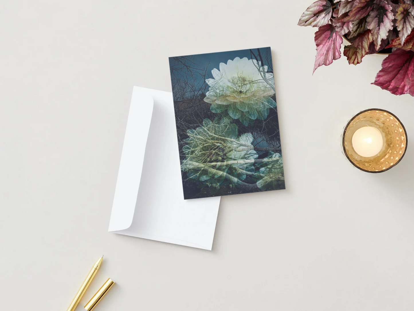 Art Card: On the Edge of the Lake #4