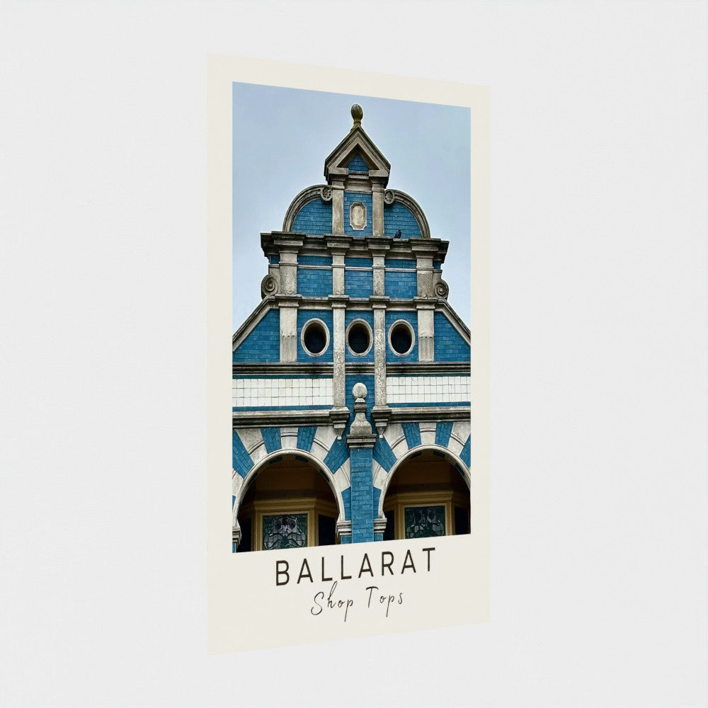 Art Print: Ballarat Shop Tops 1