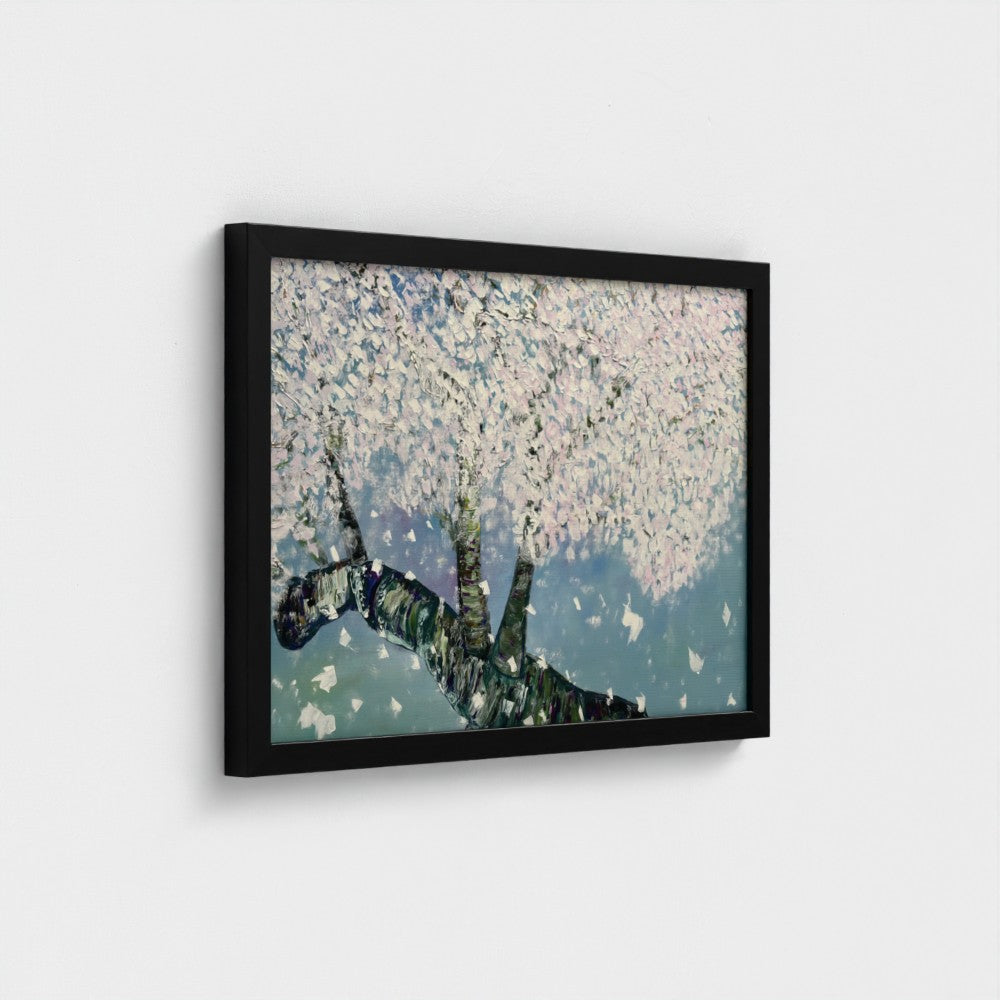 Framed Canvas: Zombie Blossom (free shipping)