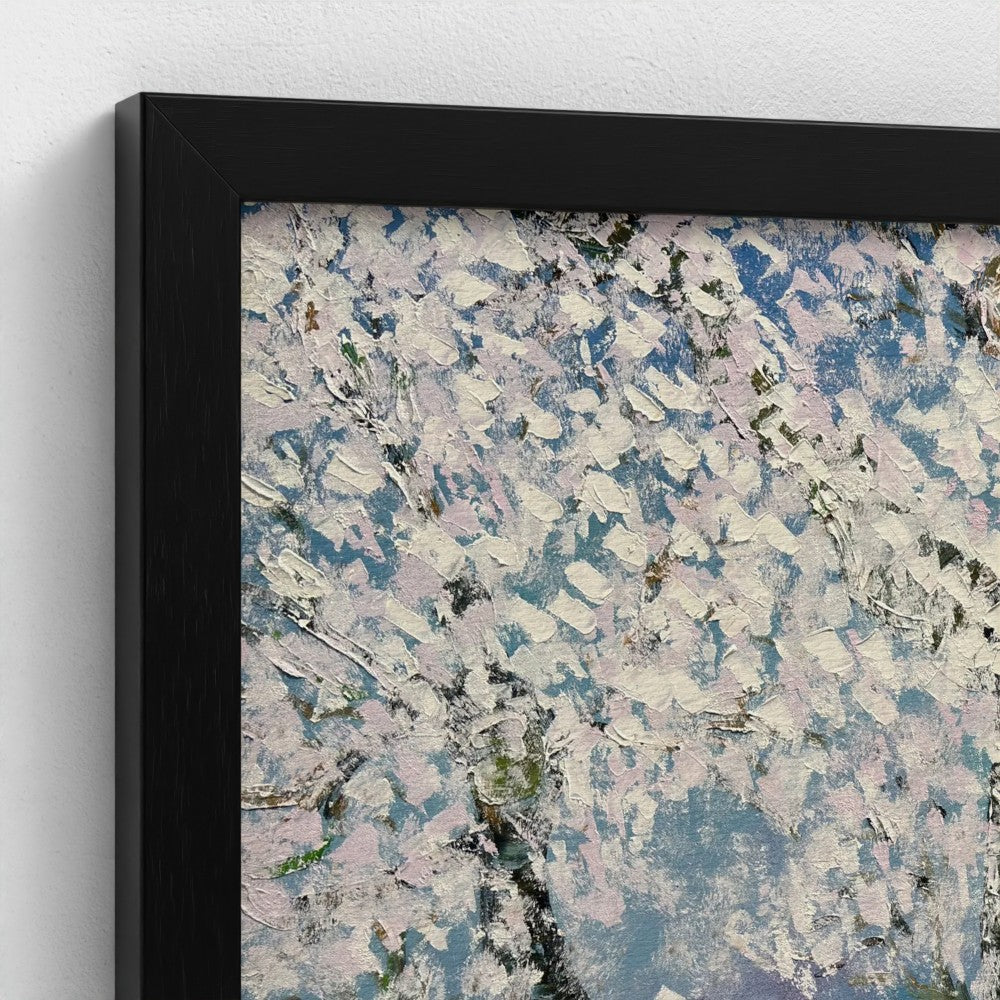 Framed Canvas: Zombie Blossom (free shipping)