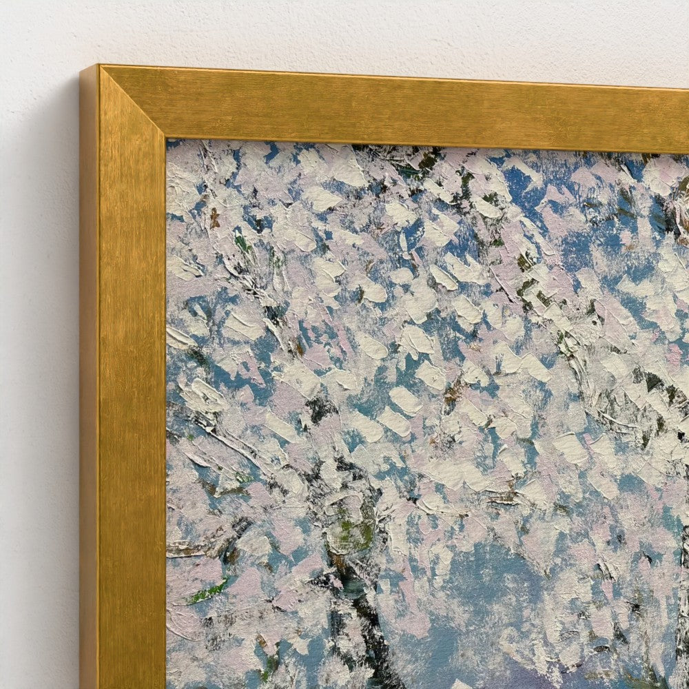 Framed Canvas: Zombie Blossom (free shipping)
