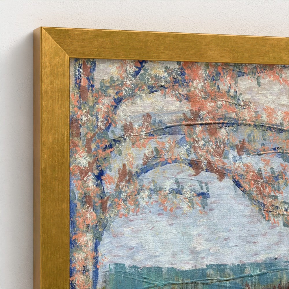 Framed Canvas: Home