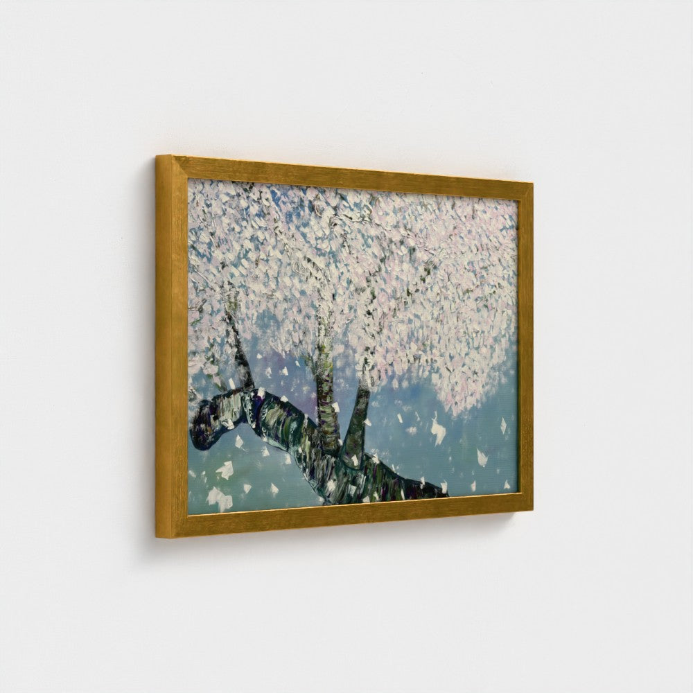 Framed Canvas: Zombie Blossom (free shipping)