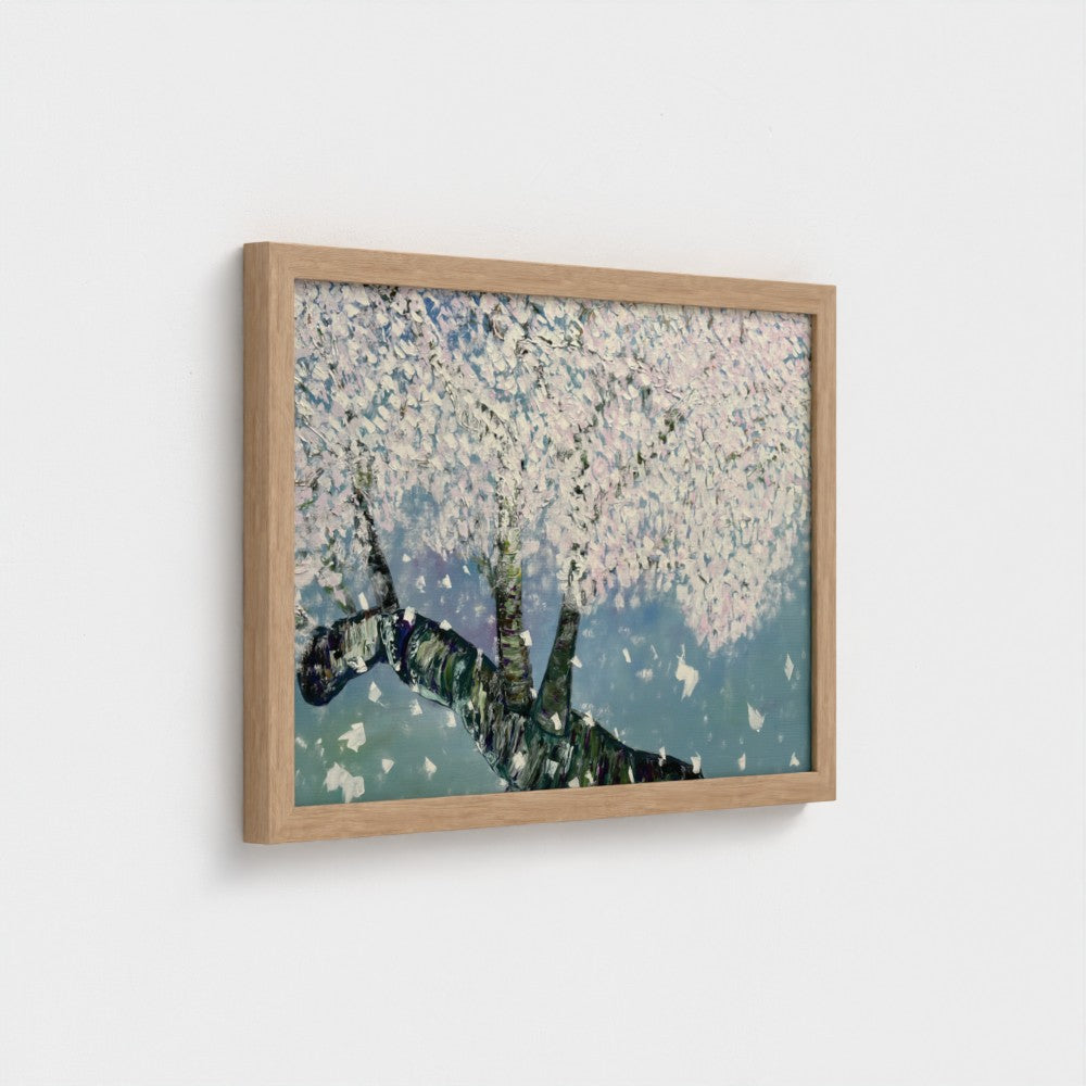 Framed Canvas: Zombie Blossom (free shipping)