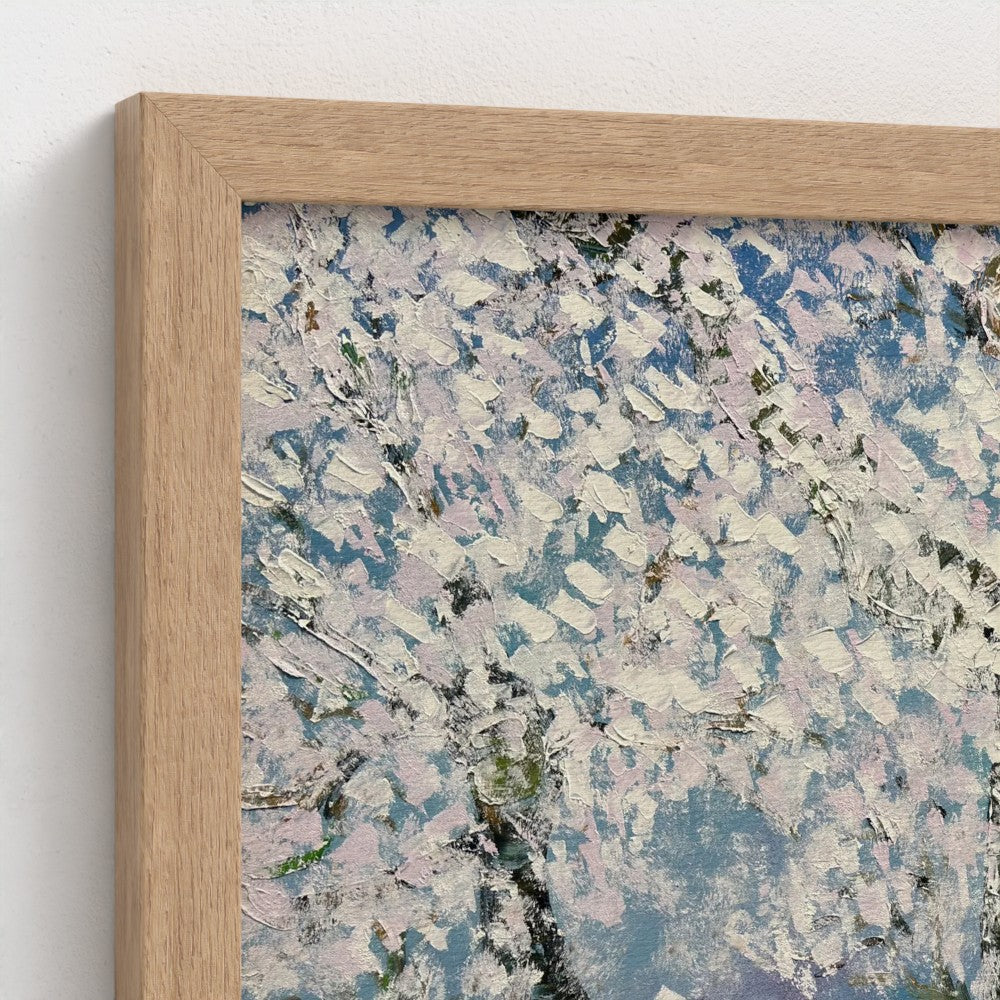Framed Canvas: Zombie Blossom (free shipping)