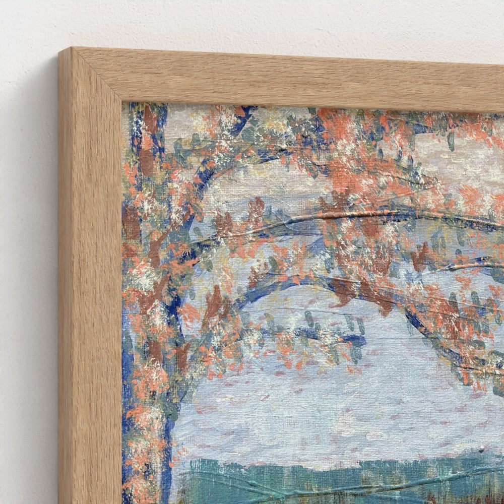 Framed Canvas: Home
