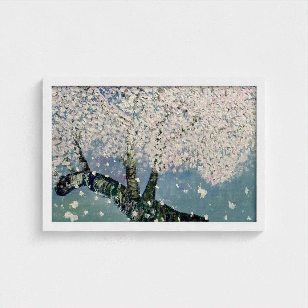 Framed Canvas: Zombie Blossom (free shipping)