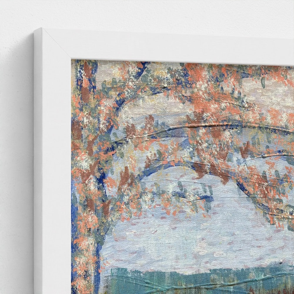 Framed Canvas: Home