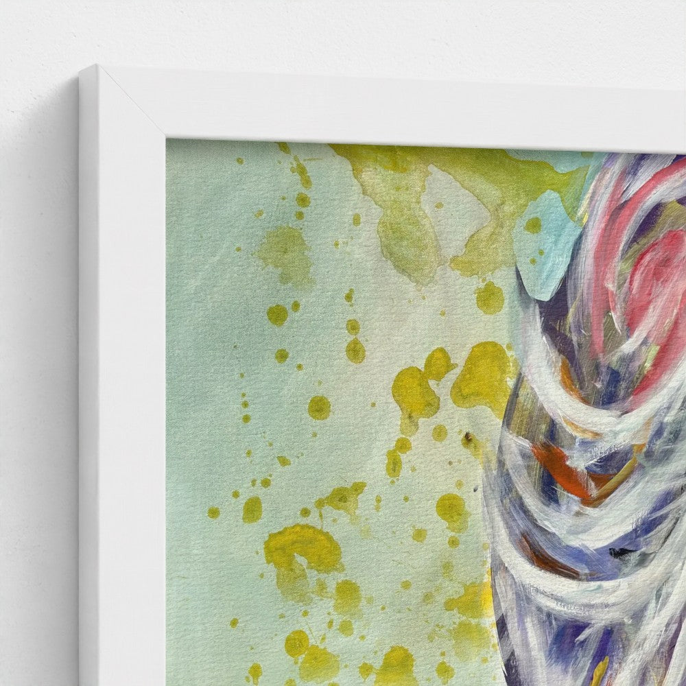 Framed Canvas: Disco Woman #1 (free shipping)