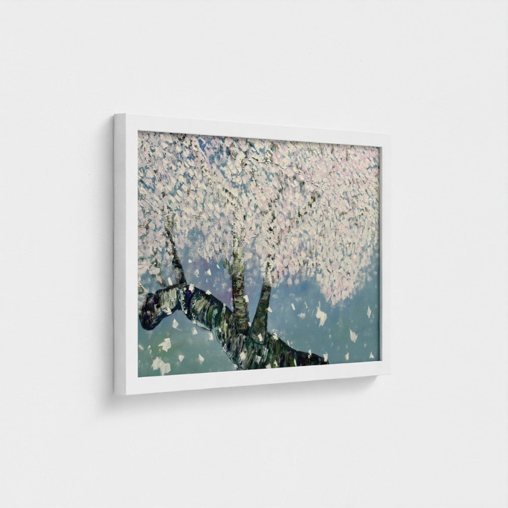 Framed Canvas: Zombie Blossom (free shipping)